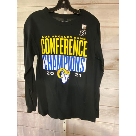 Team Apparel Other - Brand New NFL Team Apparel Los Angeles Rams Men's Size Small Black T-Shirt
